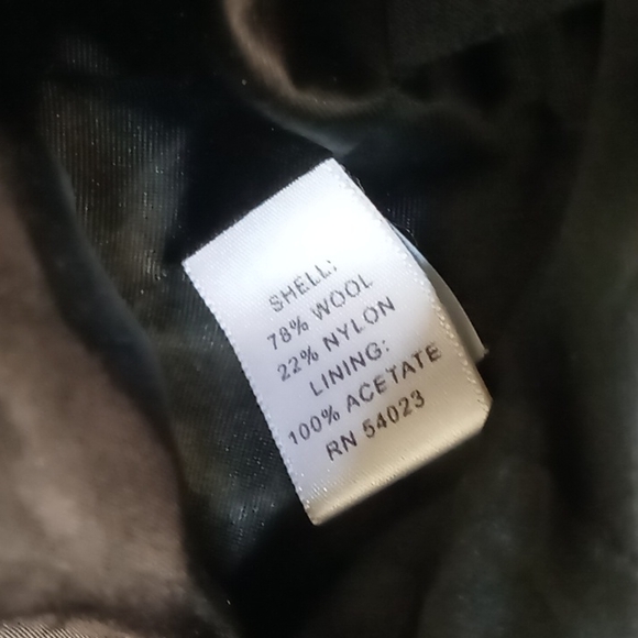 Banana Republic grey short puffy sleeve Blazer size 14 - Picture 8 of 11